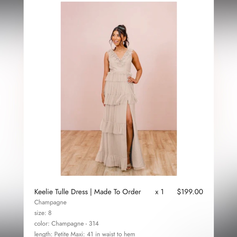 Keelie Tulle Dress by Revelry-8